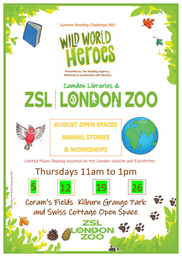 Wild World Heroes London Zoo events