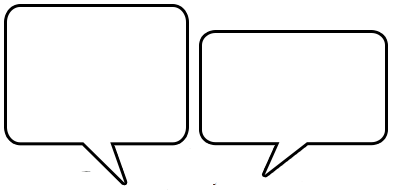 pic of two speech bubbles