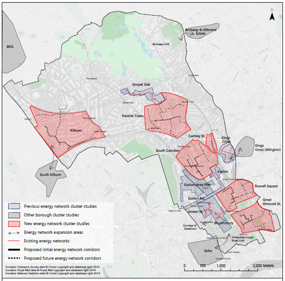 Decentralised energy priority areas in Camden
