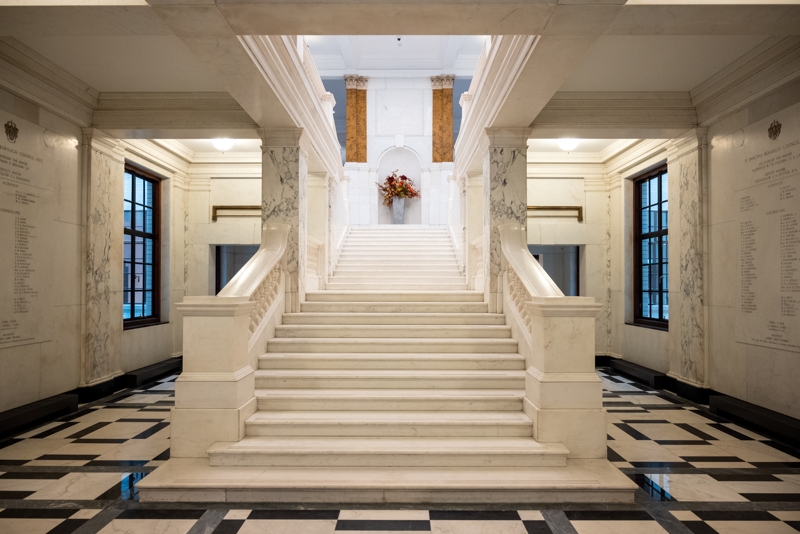 Picture of the Marble Staircase Camden Town Hall