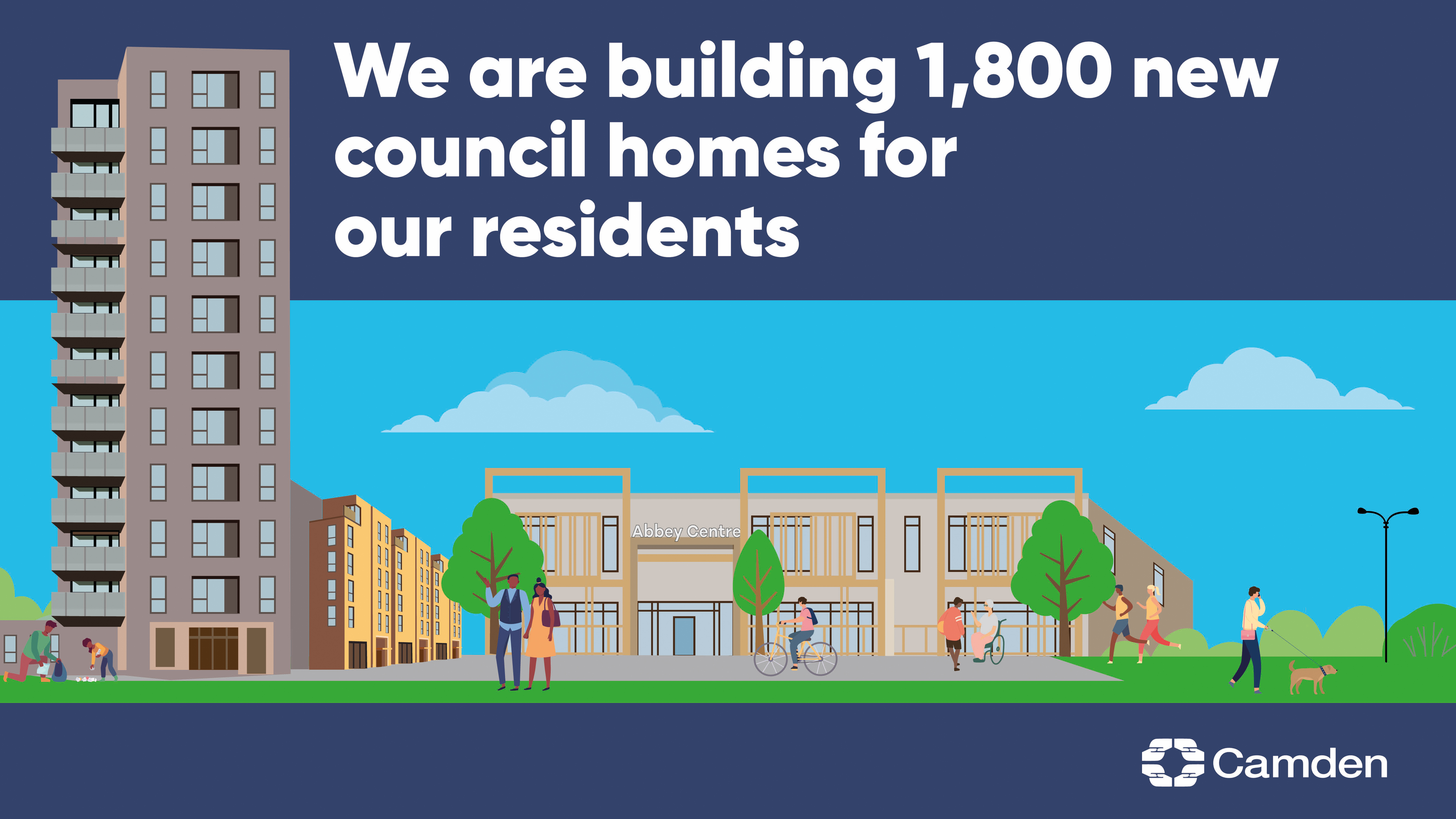 1,800 council homes